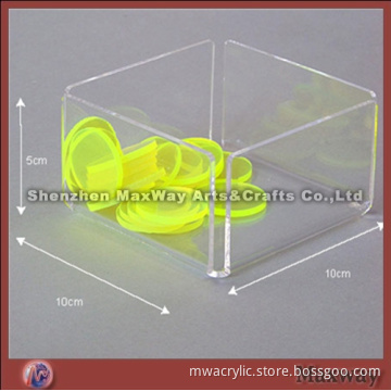 Clear Perspex Containers